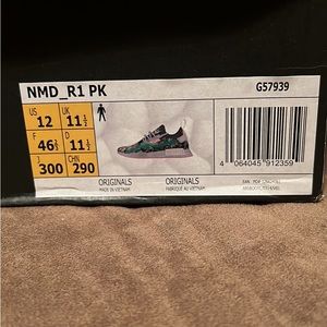 Men’s NMD shoes. Worn once, look like they are brand new